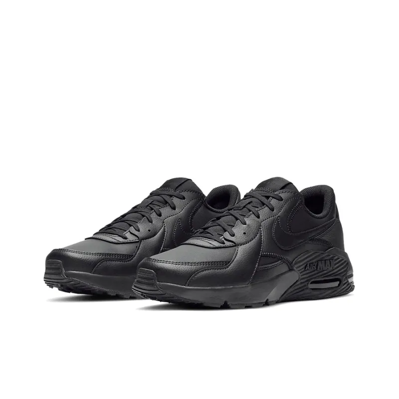 Nike Air Max Excee Leather 'Triple Black'-2