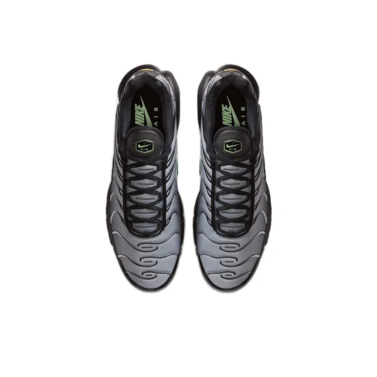 Nike Air Max Plus Black Particle Grey Vapour Green-3