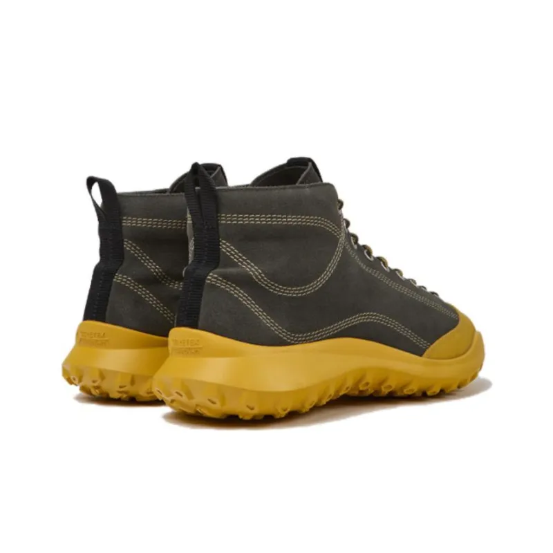 CAMPER Crclr Slip-Resistant Mid-Top Casual Shoes Men's Yellow Gray-2