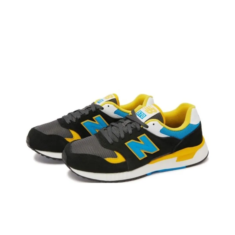 New Balance 'Black Yellow'-1