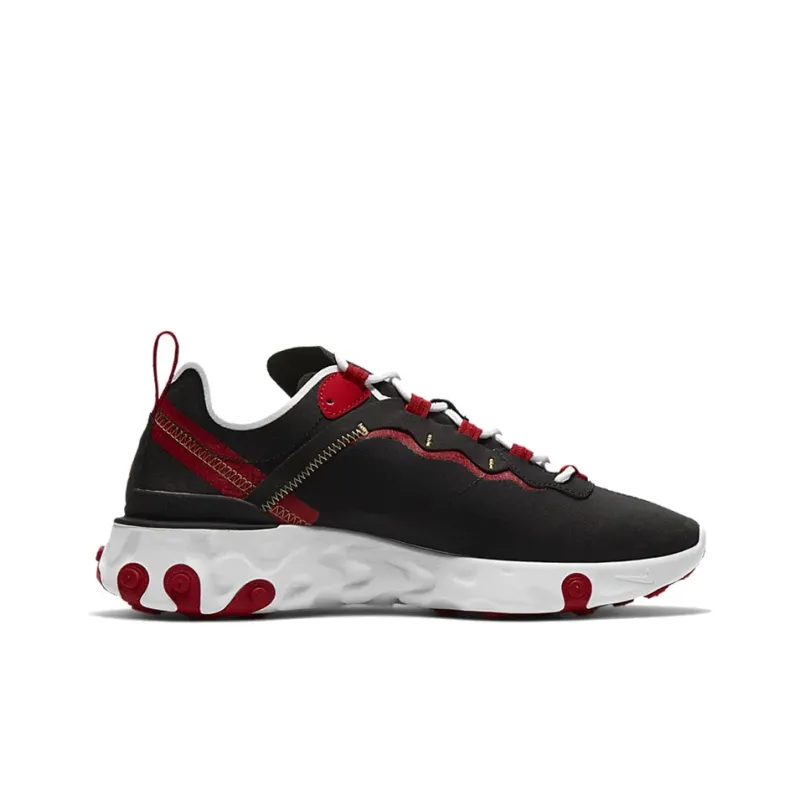 Nike React Element 55 Black Gym Red Women's-1