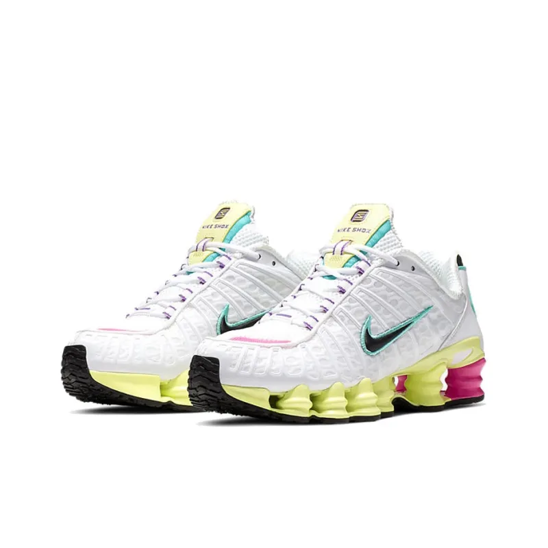 Nike Shox Tl White Multi Color Women's-2