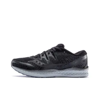 Saucony Liberty ISO 2 Liberate Support Low-Top Running Shoes Women's Black Gray