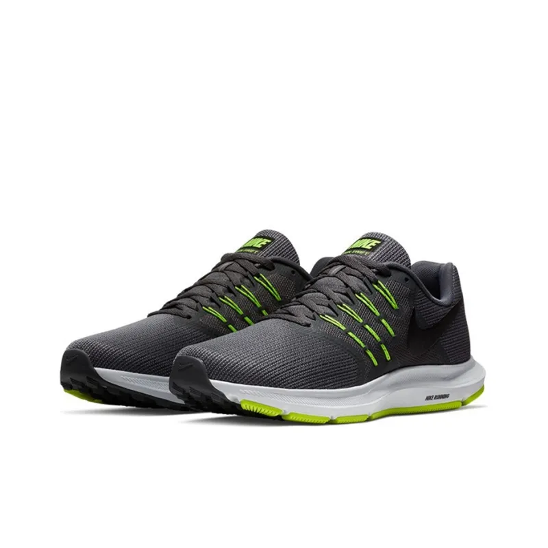 Nike Run Swift Grey/Black/Green-2