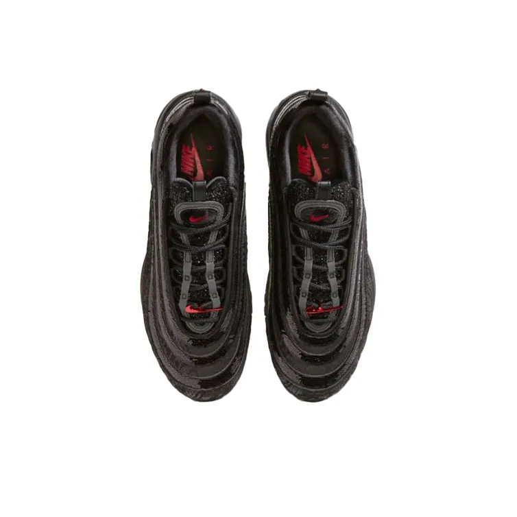Nike Air Max 97 Sequin Black Red Women's-3