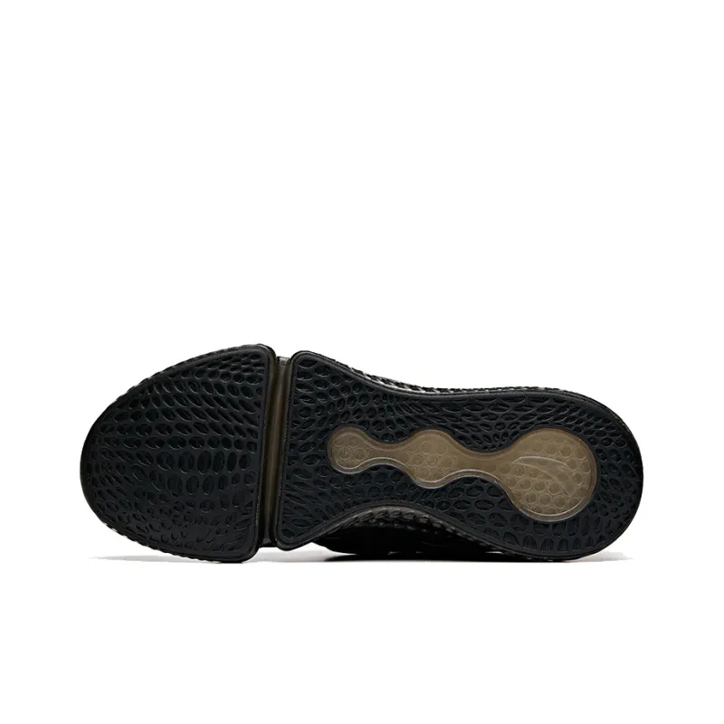 ANTA X Nasa Running Sneakers 'Black Yellow'-4