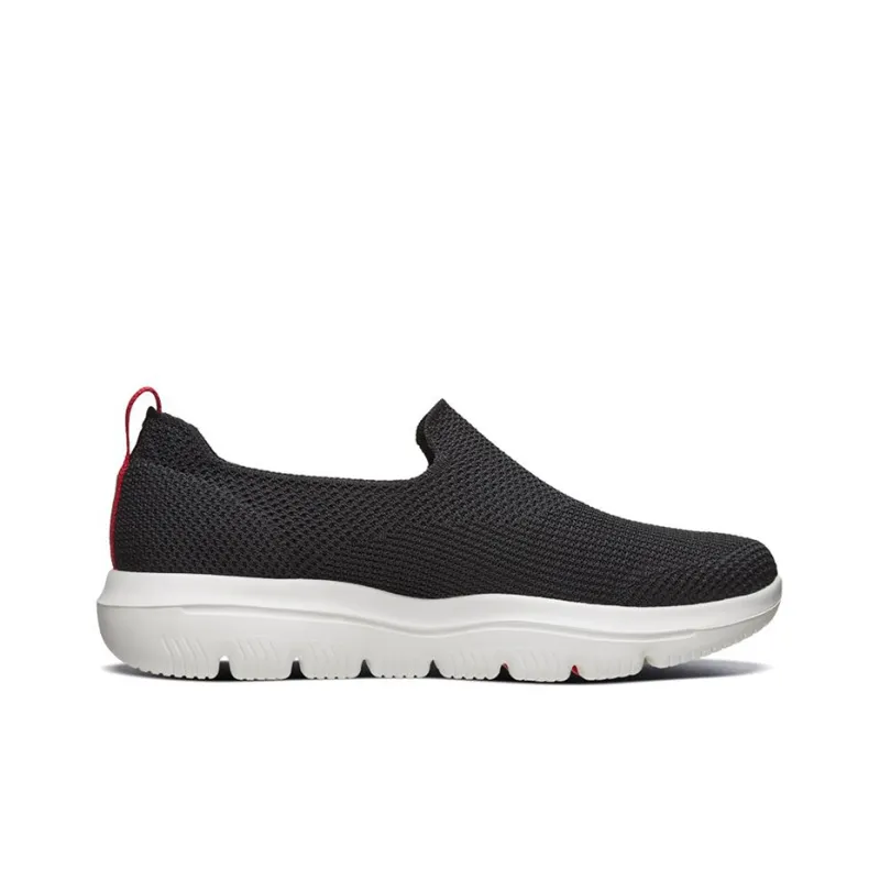 Skechers Go Walk Evolution Ultra Low Top Black/Red-1