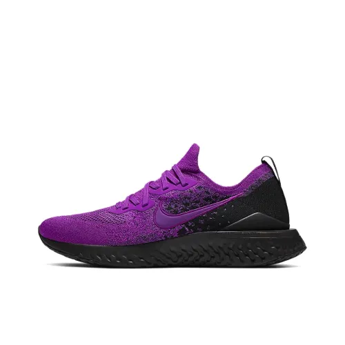 Nike Epic React Flyknit 2 Running Shoes Men Low-Top Purple