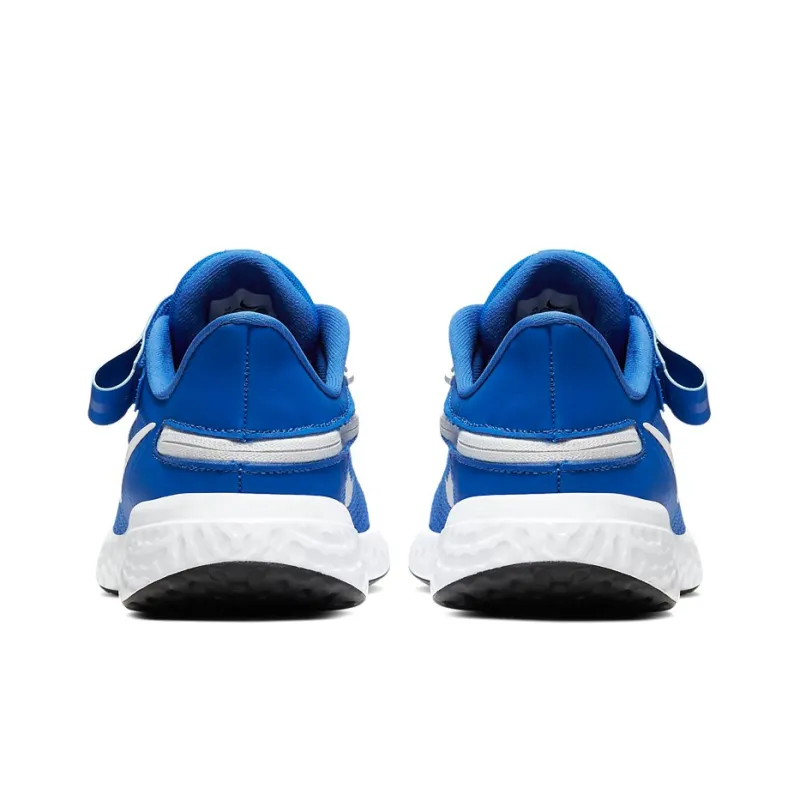 Nike Revolution 5 FlyEase 'Blue White' Gs-4