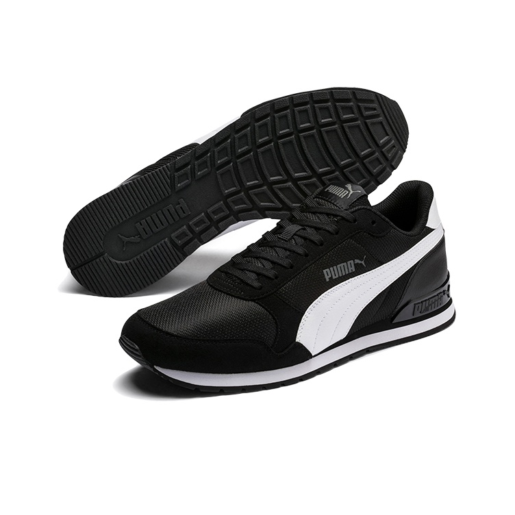 PUMA St Runner V2 Black White Low Sneakers POIZON