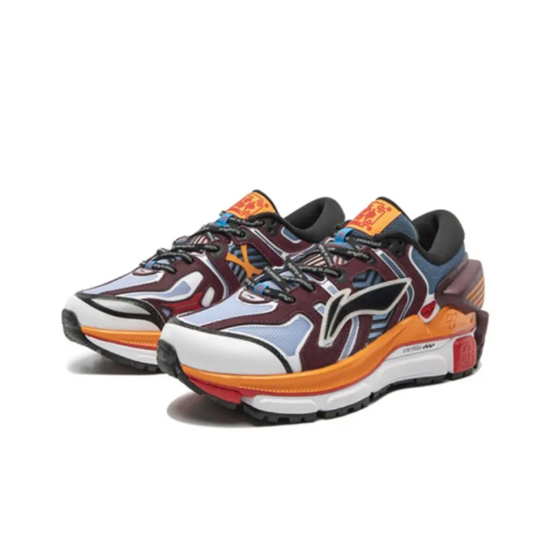 LiNing PFW S/S Collection | Sun Chaser Kua Fu Women's - Blue/Red-2
