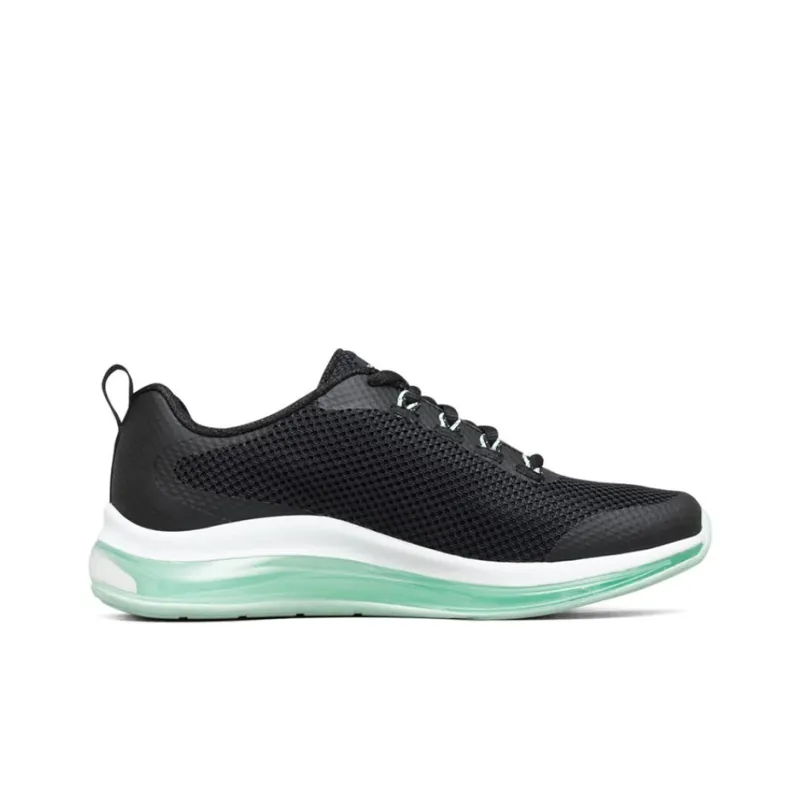 Skechers Skech Air Element 2.0 Black/White/Green Women's-1