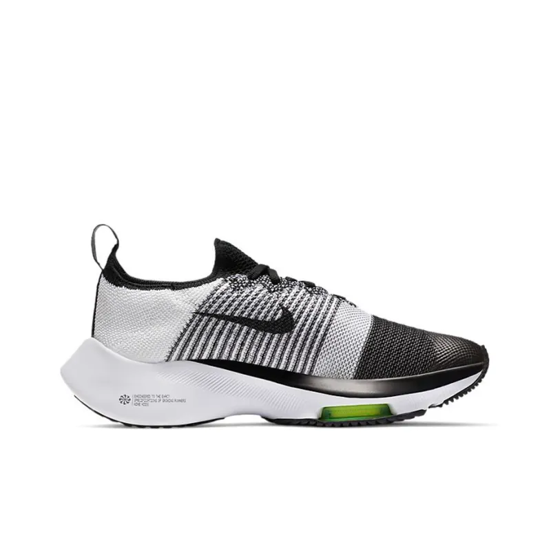 Nike Air Zoom Tempo Next% Flyknit Black White GS-1