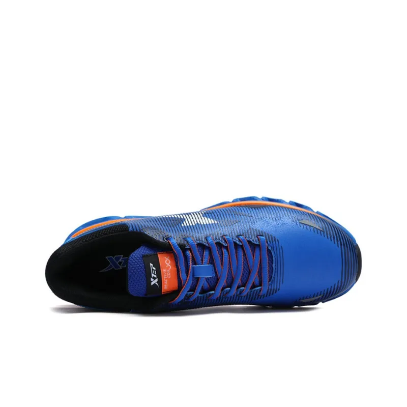 XTEP Cushioning Rotational Technology Lightweight And Wear-resistant Low-Top Running Shoes Men's Blue-2
