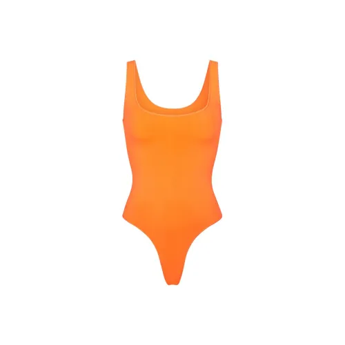 Skims Bodysuits Women's Orange