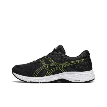 Asics Gel Contend 6 Graphite Lime Zest 4E Wide