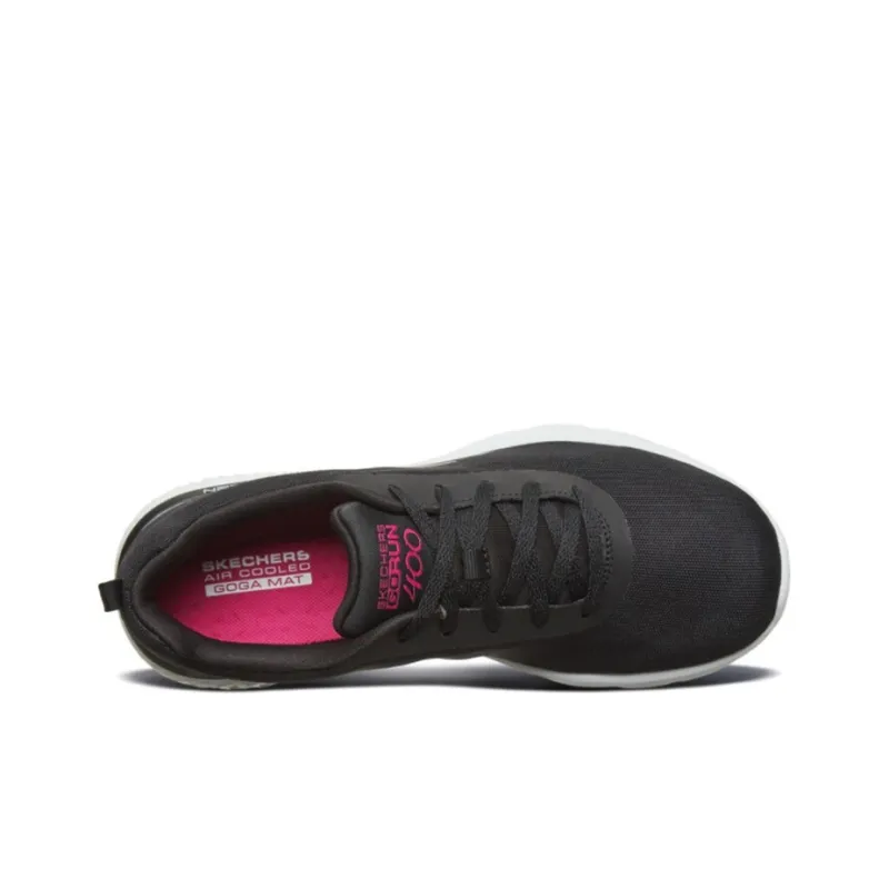 Skechers Go Run 400 Low Top Sneakers Black Women's-5