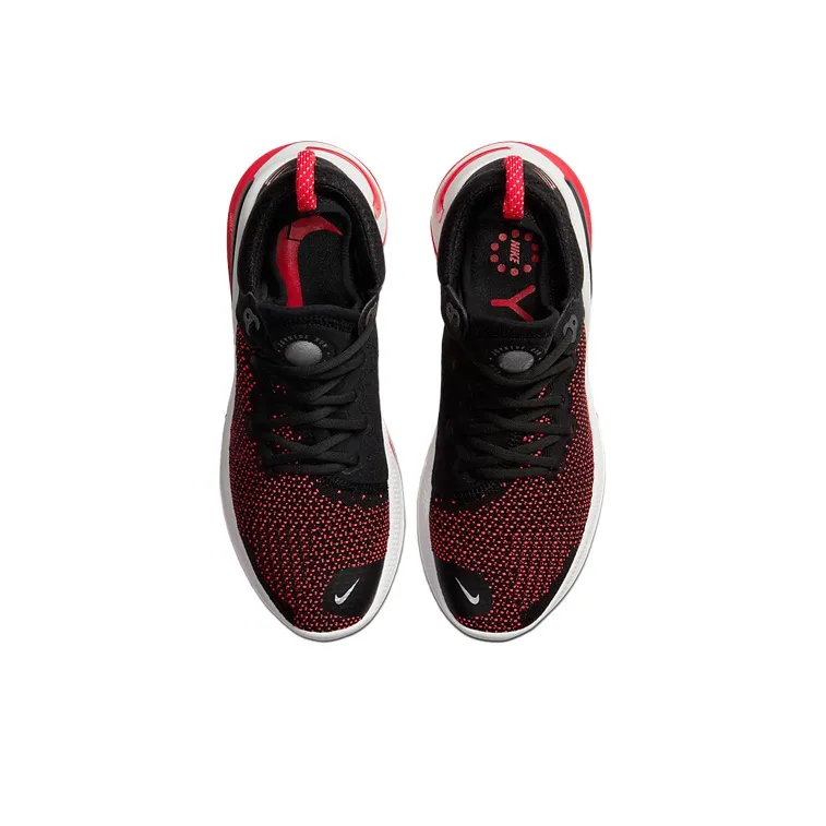 Nike Joyride Run Flyknit Black University Red Women's-3