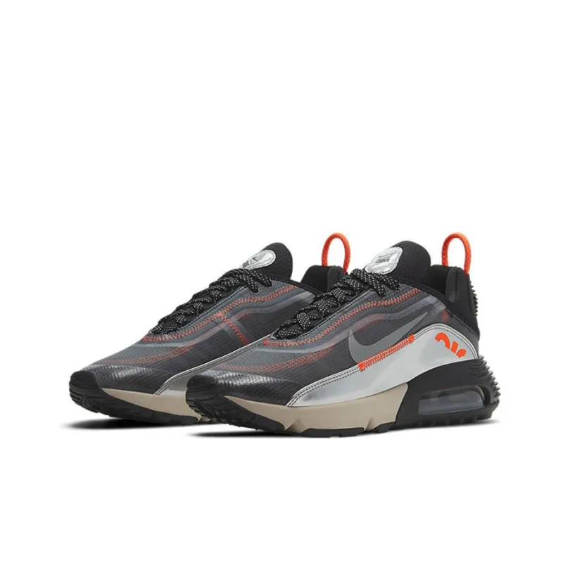 Nike 3M X Air Max 2090 Se 'Black Metallic Silver' Women's-2