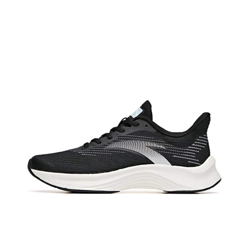 Anta Edge Anti-Slip Wear-Resistant Low-Top Running Shoes Women's Black-0