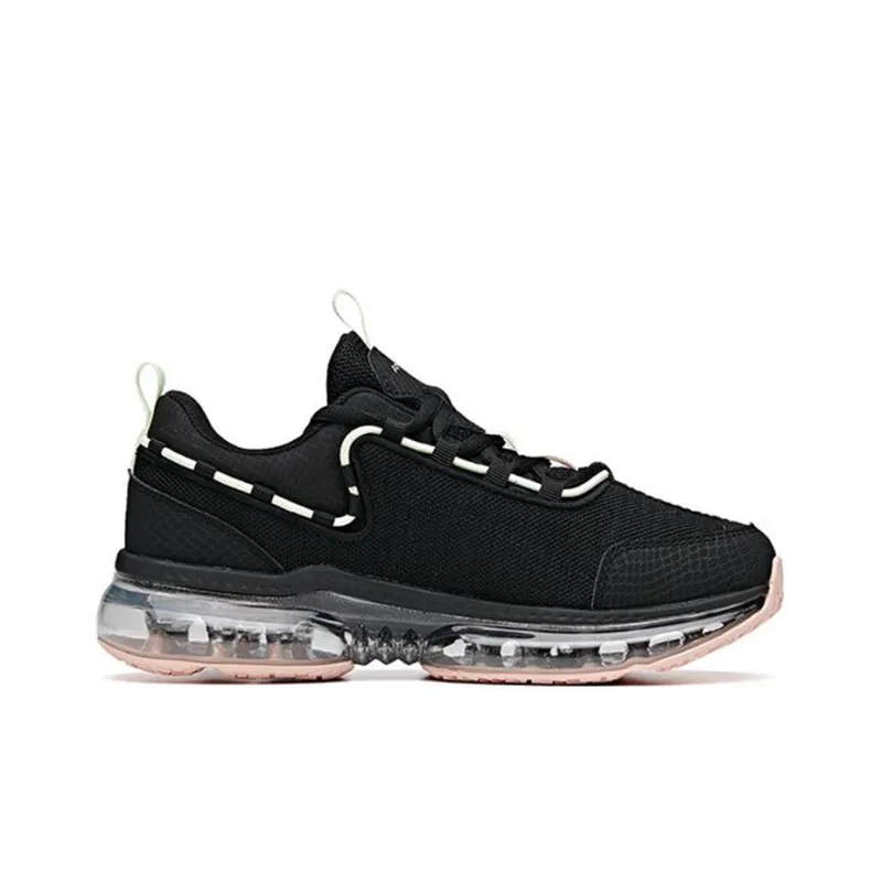 Anta Low Top Running Shoes Women's Black Pink-1