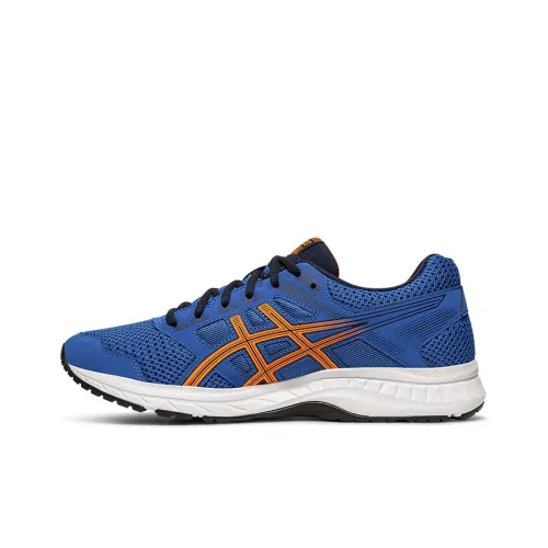 Asics Gel-Contend 5 Running Shoes Men Low-Top Blue/Orange