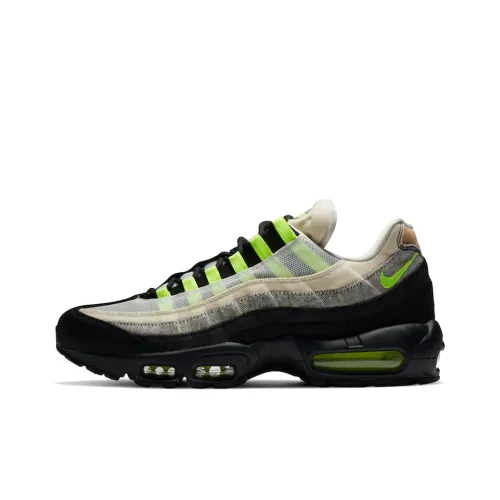 Nike Air Max 95 Running Shoes Men Low-Top Black/Green