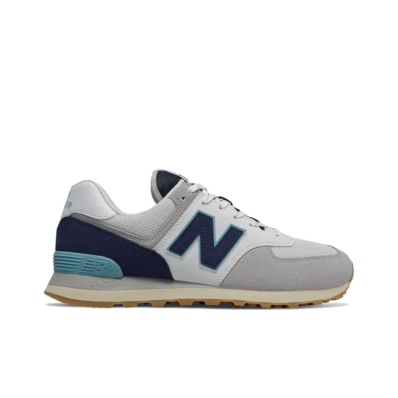 New Balance 574 Core Plus Rain Cloud Blue-1