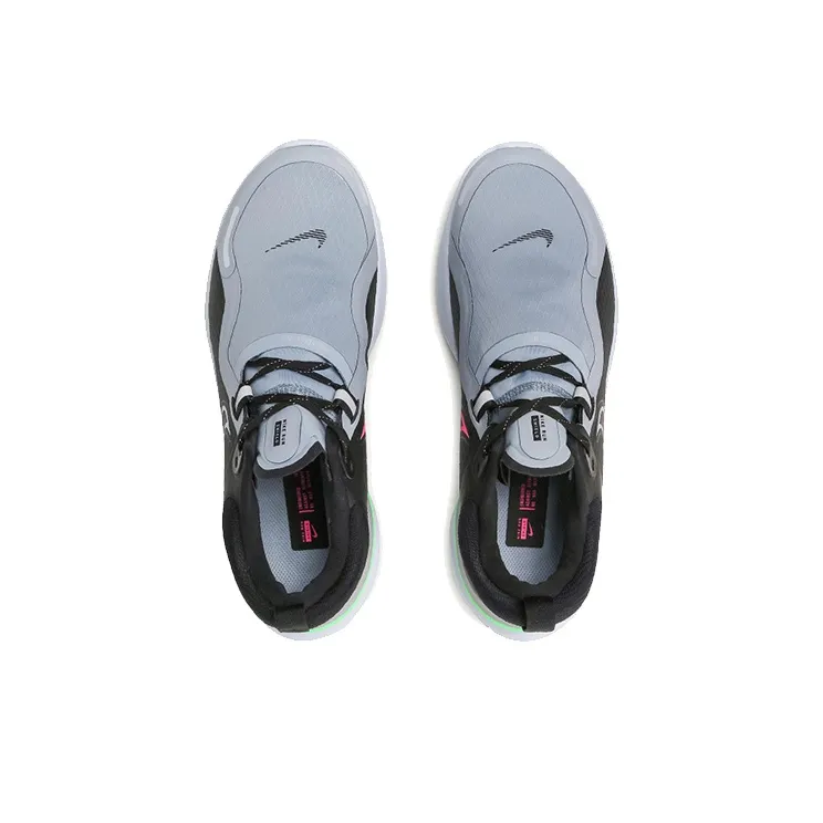 Nike React Miler Shield 'Gray Black Green'-4
