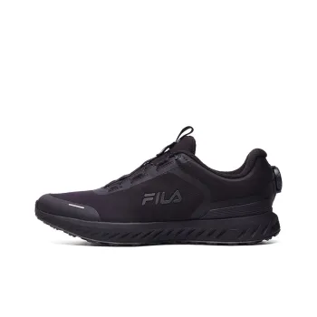 FILA Fence Running Shoes Men Low-Top Black
