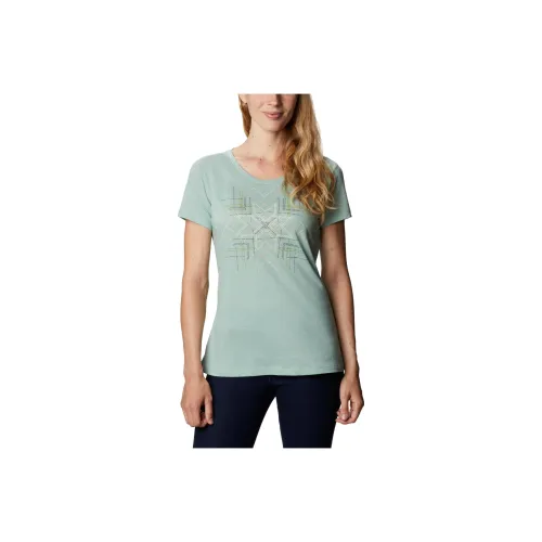 Columbia T-Shirts Women's Lake Green