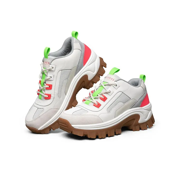 Skechers Street Blo Cushioning Wear-Resistant Low-Top Running Shoes Women's-2