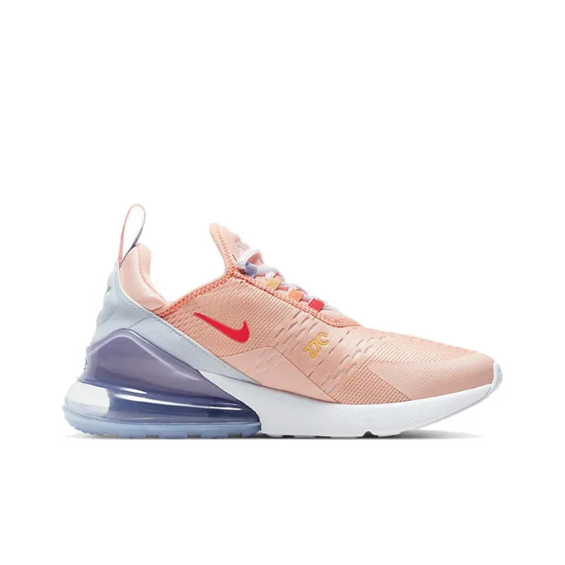 Nike Air Max 270 Washed Coral Football Grey Women's-1