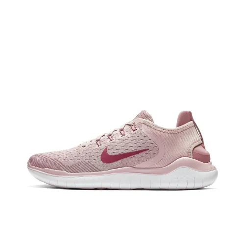 Nike Free RN Running Shoes Women's Low-Top White/Pink