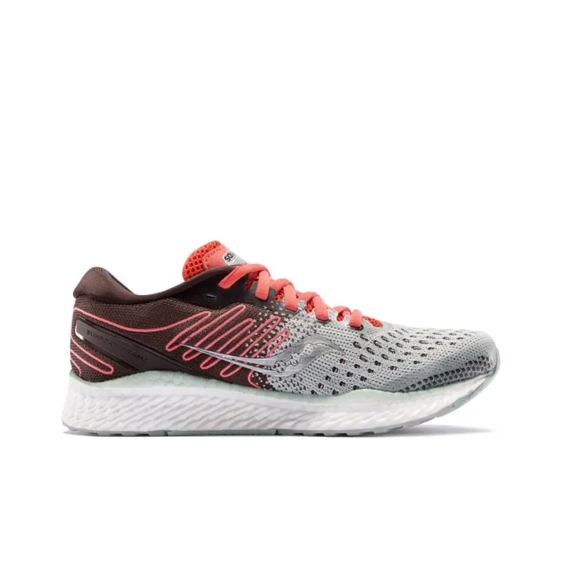 saucony Women's Freedom 3 'Sky Grey Coral'-1