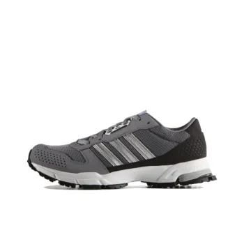 Adidas Marathon 10 Tr Low-Top Running Shoes Men's Gray Silver White