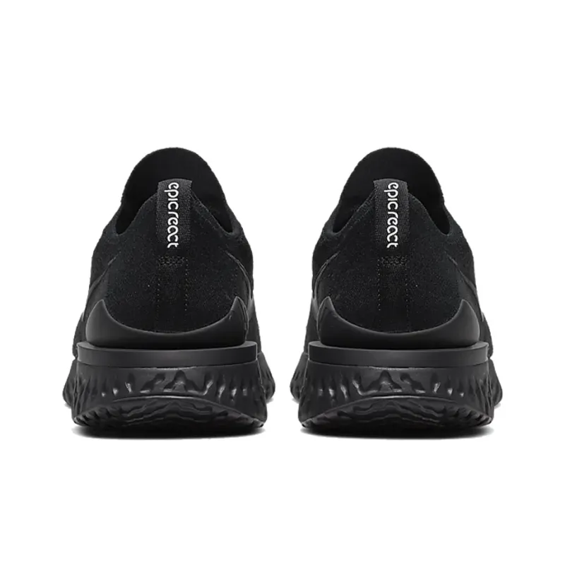 Nike Epic React Flyknit 2 Triple Black-3