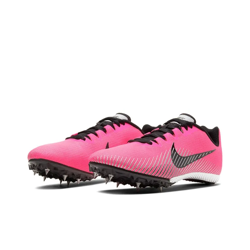 Nike Air Zoom Rival M 9 Spikes 'Black Pink Blast' Women's-2