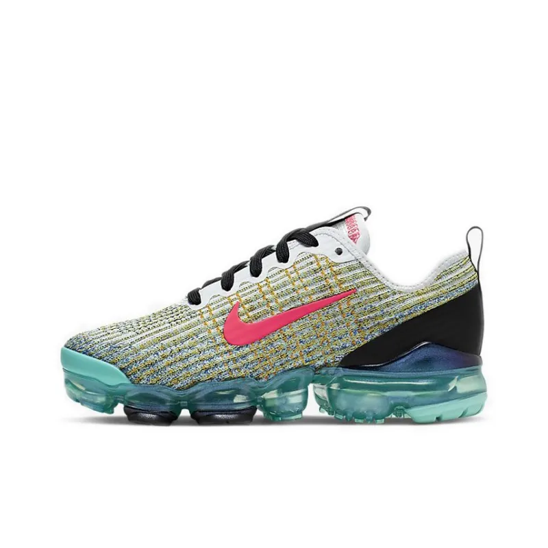 Nike Air VaporMax Flyknit 3 White Hyper Turquoise GS-0