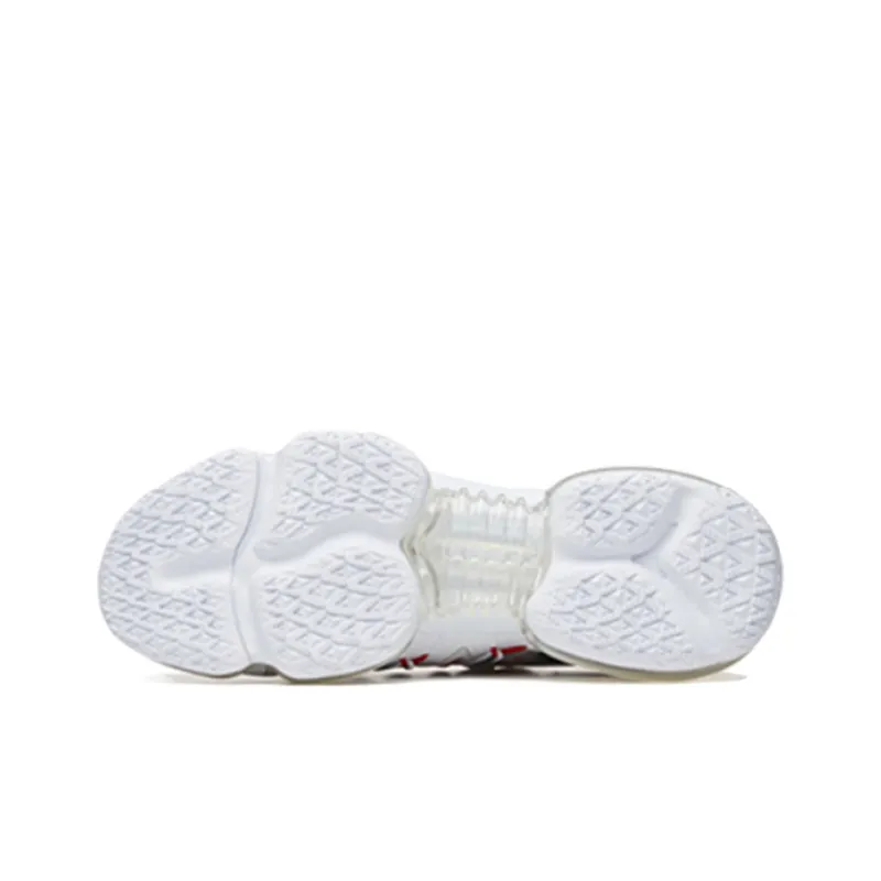 Coca-Cola x Anta Low-Top Running Shoes Men's White Red-4