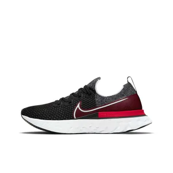 Nike React Infinity Run Flyknit Black University Red