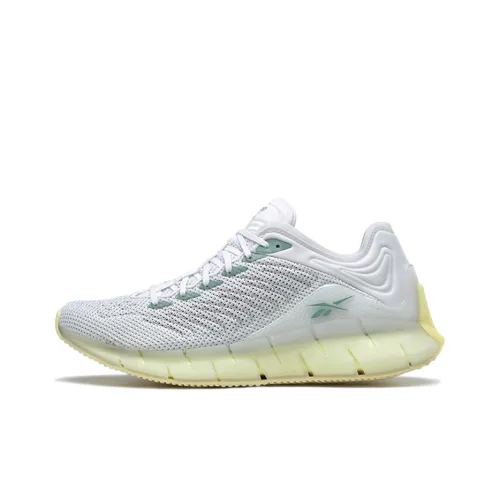 Reebok Zig Kinetica Running Shoes Unisex Low-Top White/Green