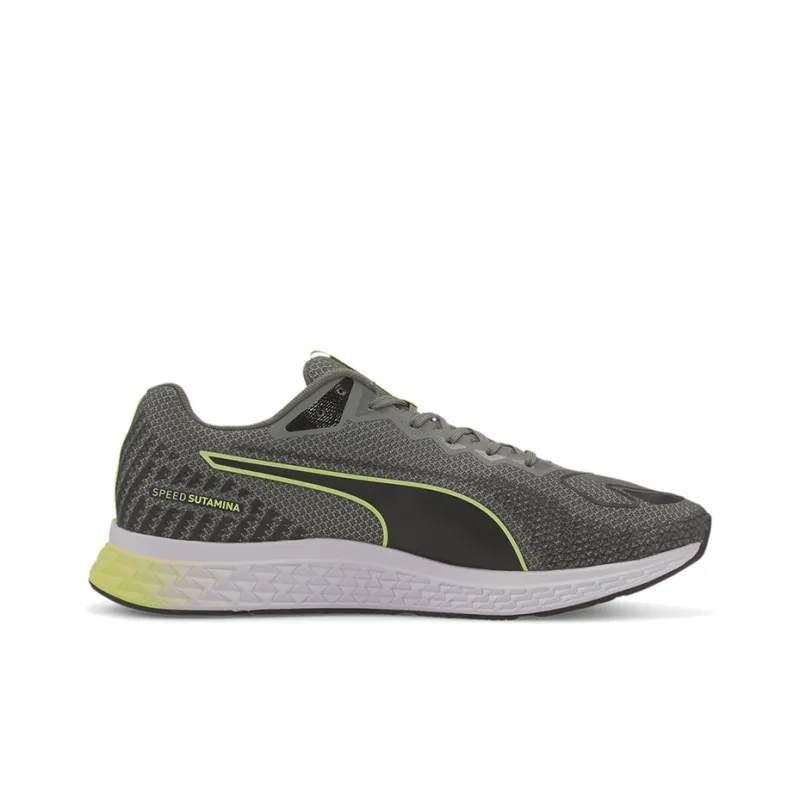 PUMA Speed Sutamina 2 'Nano Print Grey Black Fizzy'-1