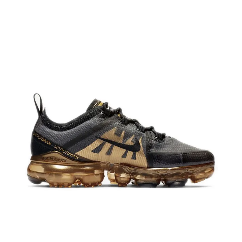 Nike Air VaporMax 2019 Black Metallic Gold GS-1