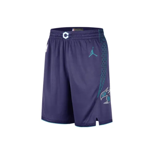 Jordan Basketball Shorts Men Blue Purple