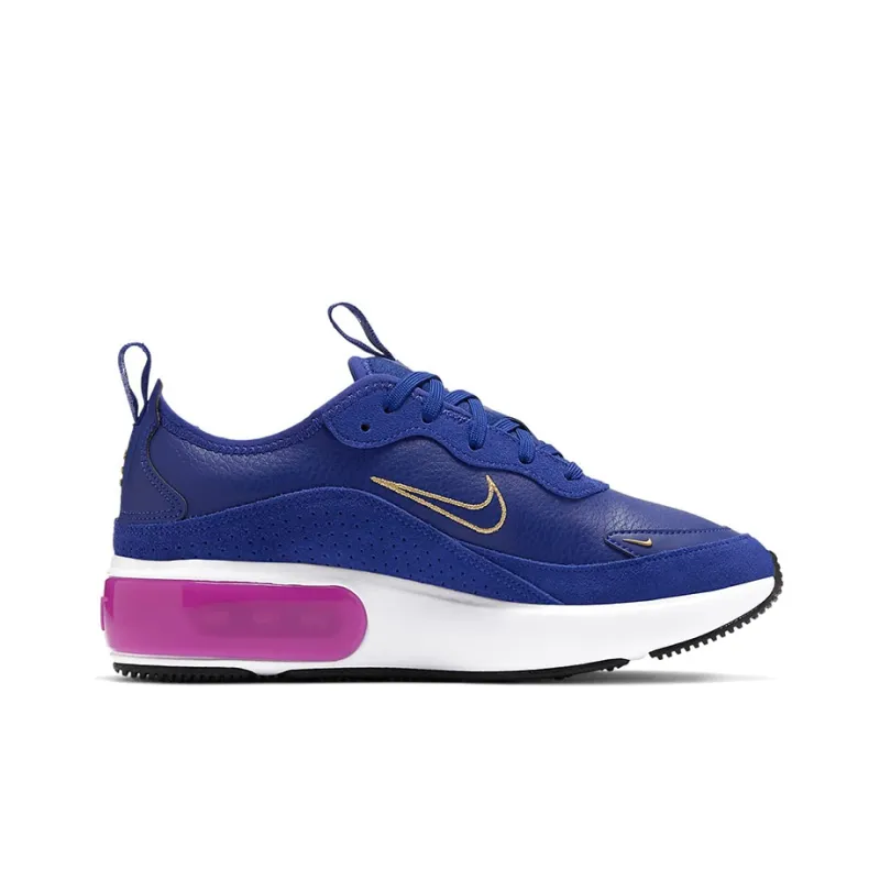 Nike Air Max Dia Cushioned Slip Resistant Low Top Running Shoes Women's Blue Purple-1