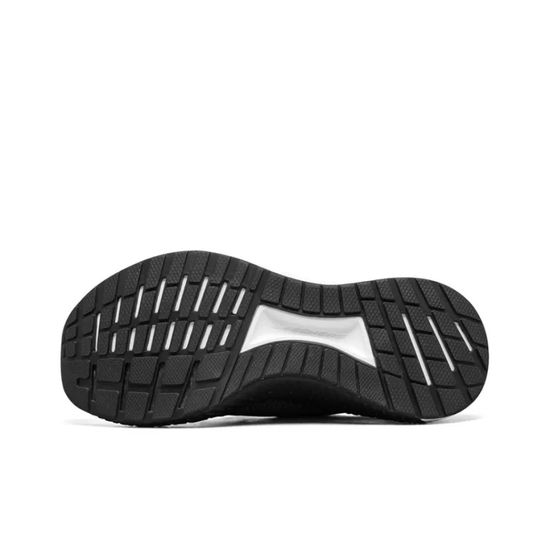 Skechers Go Run Steady Sports Shoes Black/White/Purple Women's-4