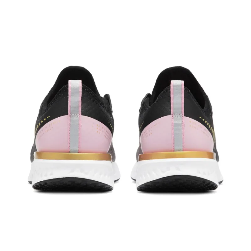 Nike Odyssey React 2 Shield 'Black Metallic Gold' Women's-4