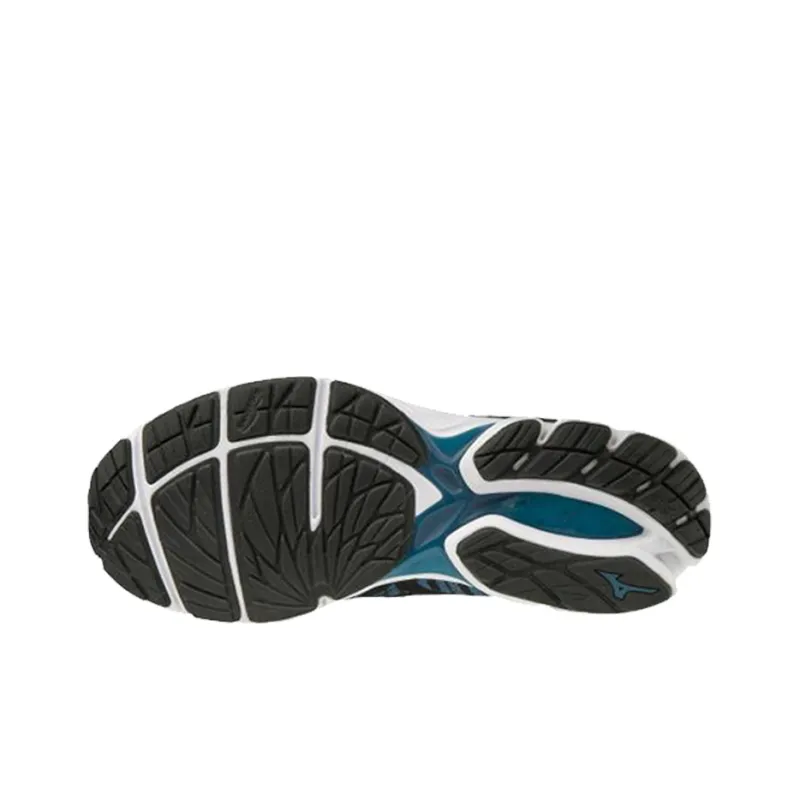 Mizuno Wave Rider Waveknit 3 'Blue Black Yellow'-4