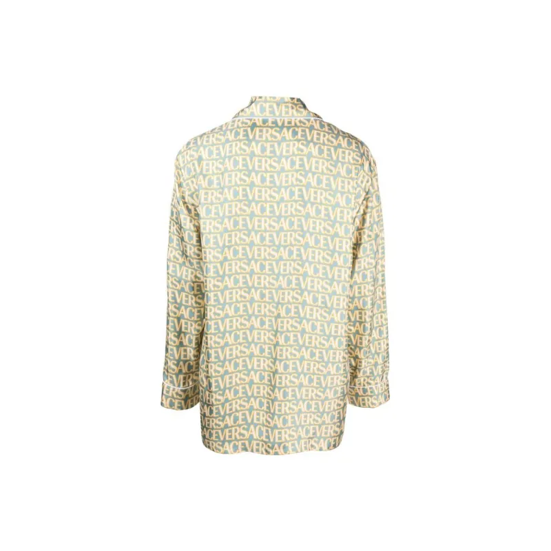 VERSACE SS23 Shirt Men's Yellow-1
